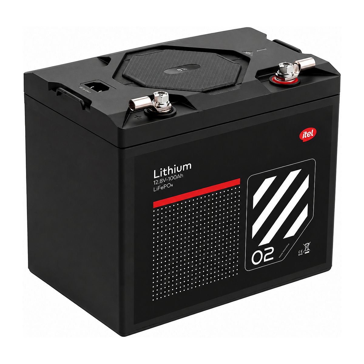 itel IPB-12100 1.28kWh LiFePO4 Battery